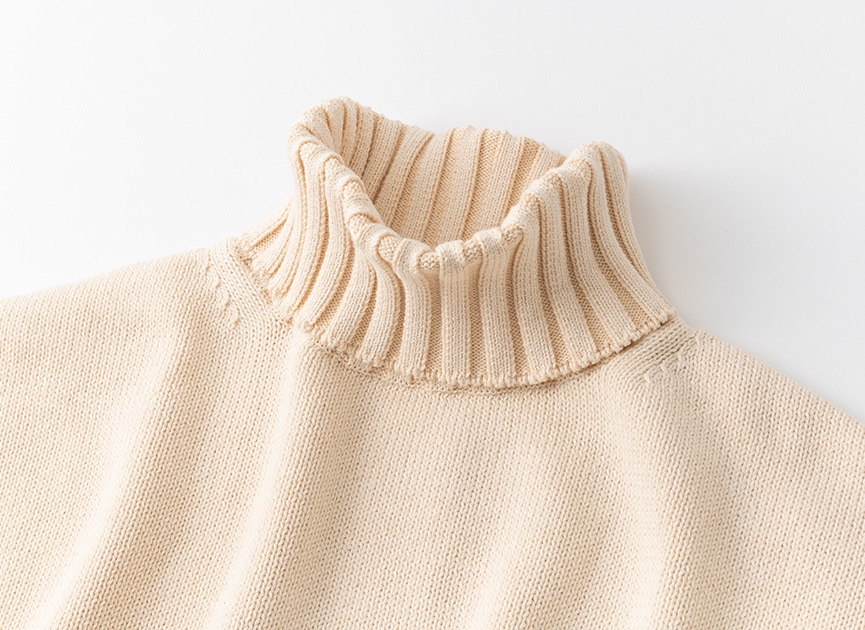 【10月商品】ビッグタートルセーター