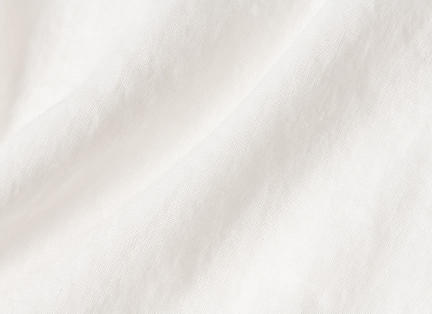 リネンコットン平織 5分袖プルオーバー | オーガニックコットンのPRISTINE（プリスティン）公式通販