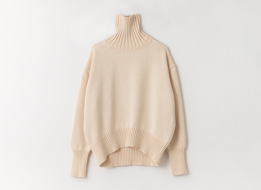 【10月商品】ビッグタートルセーター