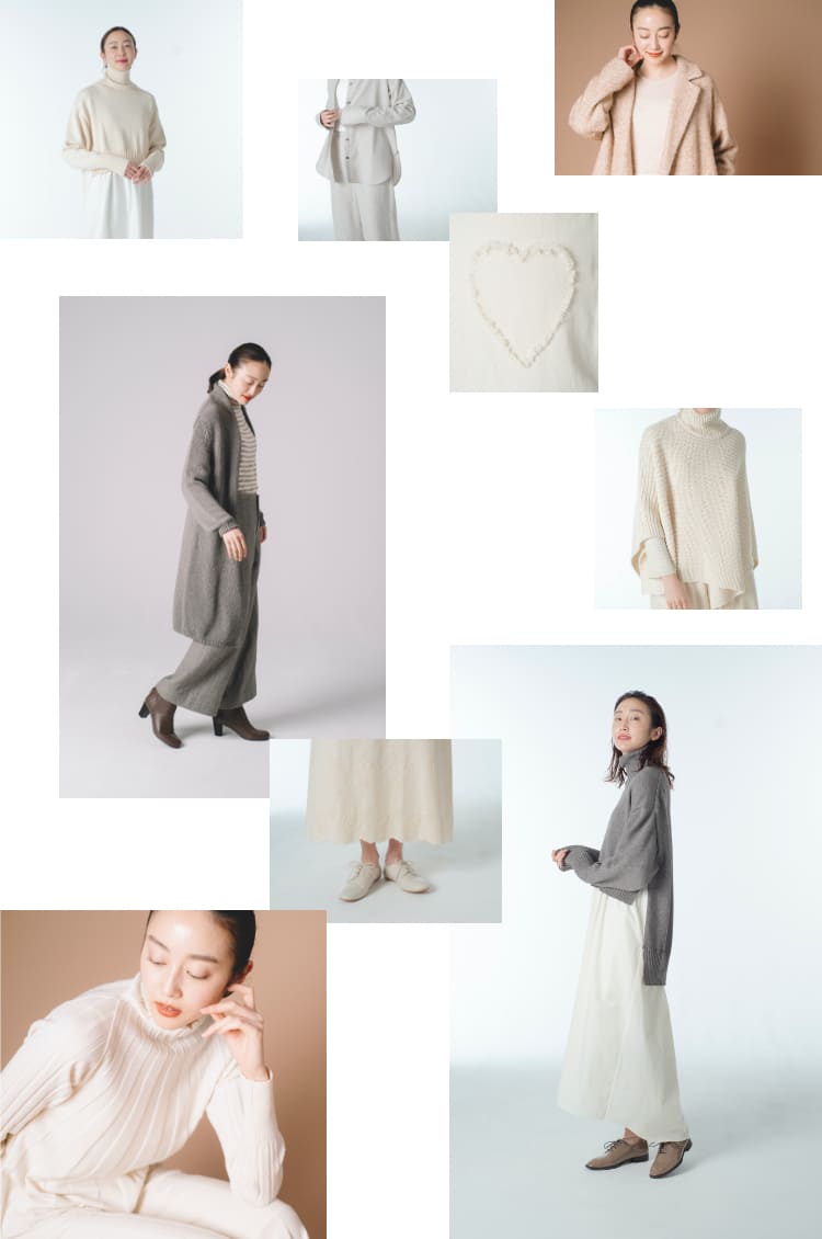 PRISTINE 2020AW LOOK BOOK | オーガニックコットンのPRISTINE